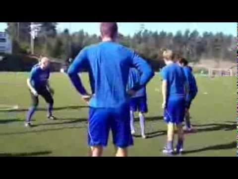 Lördagsträning inför Carlstad United.