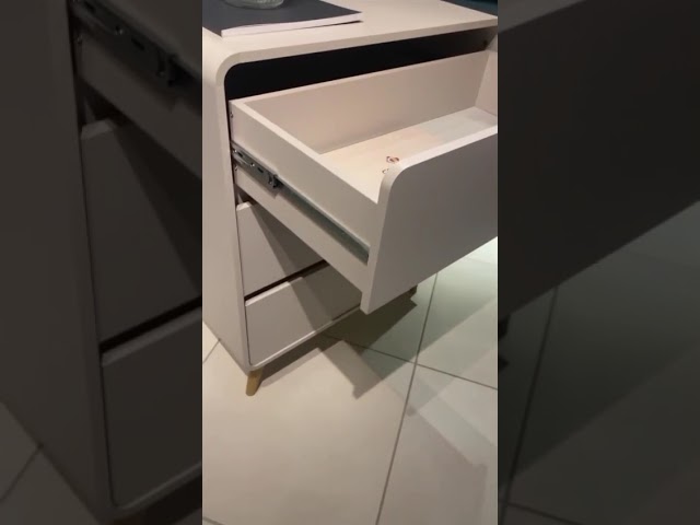 Cômoda Infantil Curve 3 Gavetas Bege Dunas - Completa Móveis