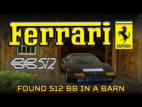 Thumbnail for FOUND 1981 Ferrari 512 BB sitting for over 30 years by Ferrari 512