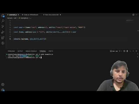 Javascript Concept 01 Part 2 Destructuring Problems Nested Structures React Javascript