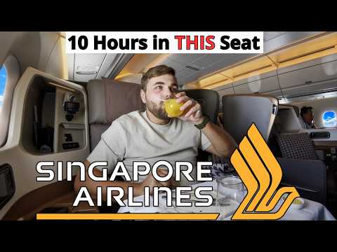 10 Hours in Singapore Airlines Business Class – Ultimate A350 Review!