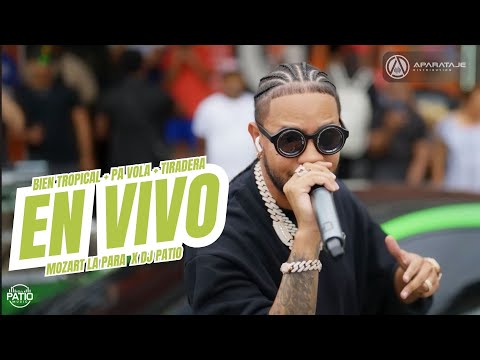 MOZART LA PARA FT DJ PATIO  - BIEN TROPICAL + VA TENE QUE VOLA + TIRADERA EN VIVO 🛑