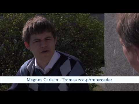 Tromso 2014 Chess Olympics - Magnus Carlsen interviewed