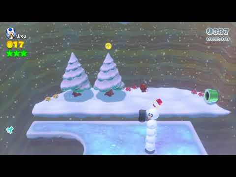 3-1 Speedrun (Ice Glitch) - Super Mario 3D World + Bowser's Fury