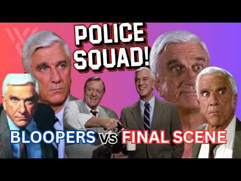 Police Squad! Episode 5 — Bloopers vs Final Scene #leslienielsen #nakedgun #90scomedy #comedy