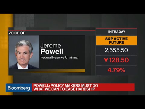 Bloomberg report on the Federal Reserve's emergency rate cut in March 2020