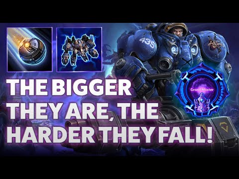 Tychus Odin - THE BIGGER THEY ARE, THE HARDER THEY FALL! - Grandmaster Storm League