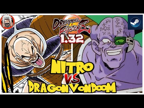 DBFZ Nitro vs DragonVonDoom (VegetaSSJ, Ginyu, A18) Vs (VegetaSSB, VegetaSSJ, Nappa)