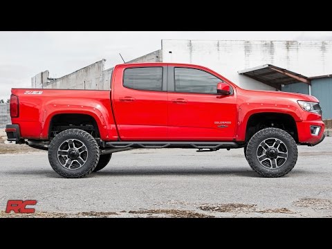 2015-2017 Chevrolet Colorado Fender Flares with Rivets by Rough Country