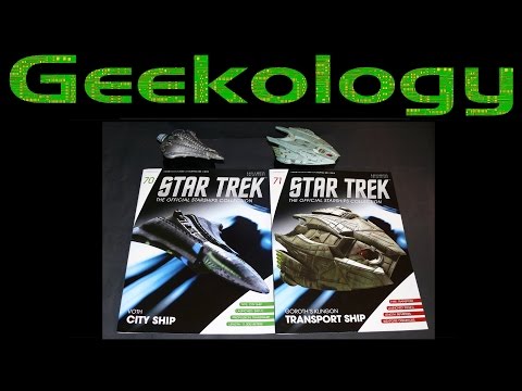 Geekology s4e16: Star Trek The Official Starships Collection 70 & 71