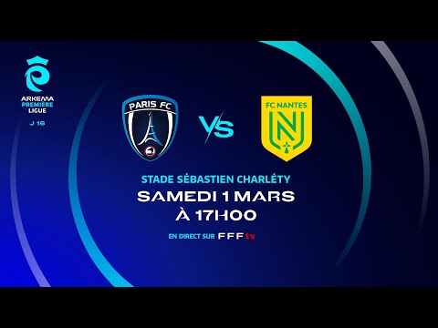 J16 I Paris FC vs FC Nantes en replay (0-0) I ARKEMA Première Ligue 2024-2025