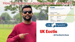 How to check your Degree valid or not in the UK ? Ainul & Naz vlogs UK life 🇬🇧