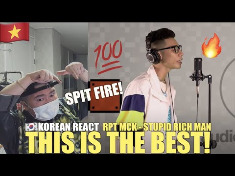 🇻🇳🇰🇷🔥Korean Hiphop Junkie react to RPT MCK - Stupid Rich Man | THE BOX SHOW (VNM/ENG SUB)