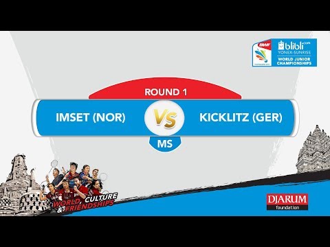 WORLD JUNIOR CHAMPIONSHIPS 2017 | MS | IMSET (NOR) VS KICKLITZ (GER)