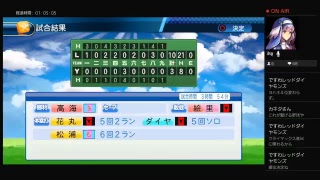 パワプロ2016　国木田杯　観戦試合