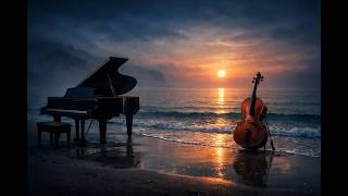 Download lagu Cozy Piano Music 🌙 Soothing Piano Sounds & Gentle Waves for Deep Sleep (12 Hours) mp3