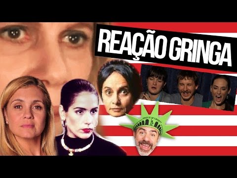 GRINGOS REAGEM ÀS VILÃS DE NOVELAS BRASILEIRAS