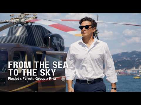 Flexjet x Ferretti Group | From the sea to the sky