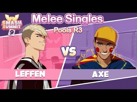 Leffen vs Axe - Swiss Pools: Round 3 Melee Singles - Smash Summit 9 | Fox vs Pikachu