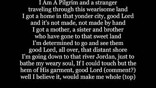 I AM A PILGRIM and a Stranger like BYRDS Birds Lyrics Words text trending sing along song music