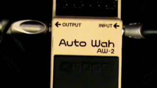 Video thumbnail for Boss AW-2 Auto Wah by willievega