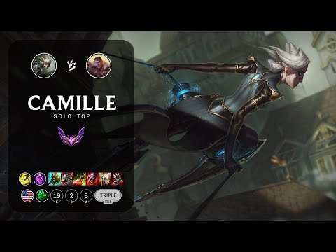 Camille Top vs Jayce - NA Master Patch 13.6