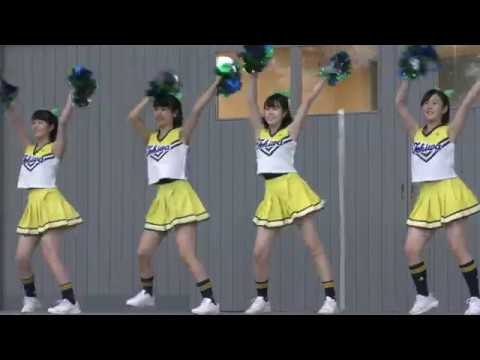[4K]常磐大学高等学校チアダンス部7@常磐大学・2017ときわ祭, Japanese high school girls dance, 高中女生熱舞, 文化祭, 禁転載.