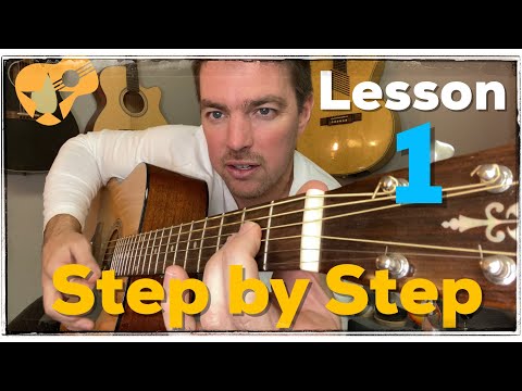 First Guitar Lesson | Day 1 (Step by Step)