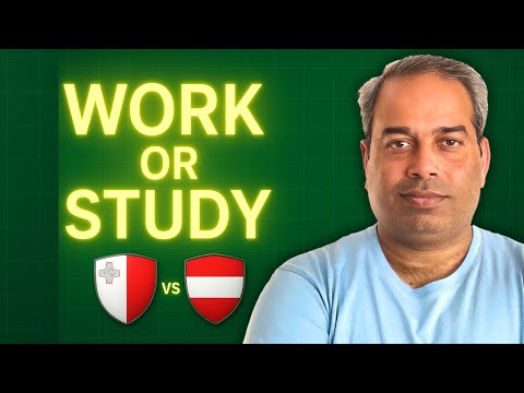 IT Professional in Dubai Consulting: Malta Work Permit vs Austria Study Visa for Masters 2025 💻🌍