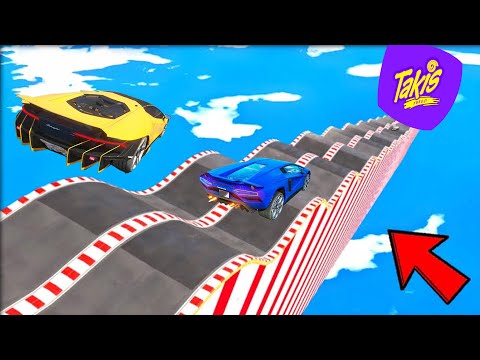 wir FAHREN eine MEGA RAMPE, aber sie ist aus WASSER!