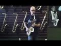 Greg Osby Signature Alto Sax Play Test Pt1