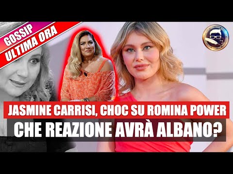 Jasmine Carrisi, CHOC SU ROMINA POWER AD “OGGI È UN ALTRO GIORNO” - che reazione avrà Albano?