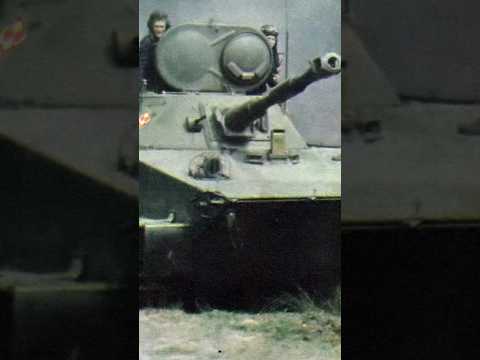 PT-76, czołg pływający Układu Warszawskiego w 60 sekund! #shorts