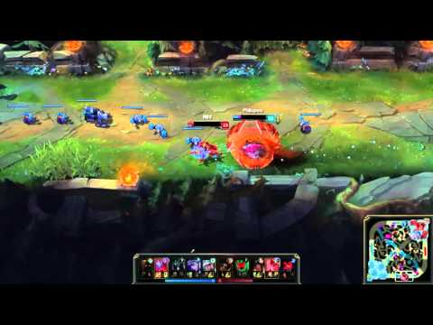 Nightblue3 Quinn vs Rek'Sai Close Fight