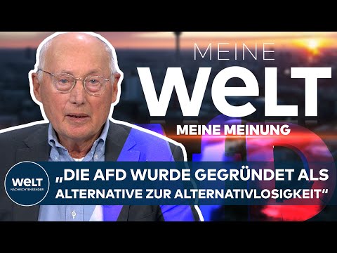 MEINE MEINUNG - STEFAN AUST: „Die AfD wurde gegründet als Alternative zur Alternativlosigkeit“