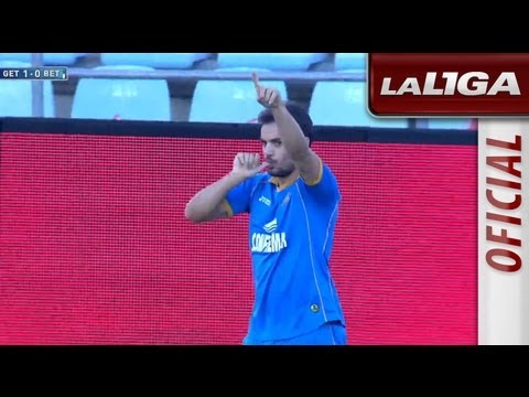 Golazo de Pedro León (1-0) en el Getafe CF - Real Betis