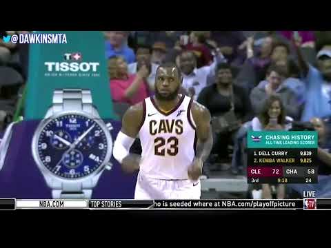 Jr Smith & Jeff Green 37 Pts 2018.3.28 Cleveland Cavaliers vs Charlotte Hornets | FreeDawk