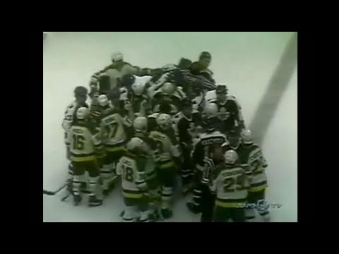 Maple Leafs - North Stars rough stuff 4/8/80