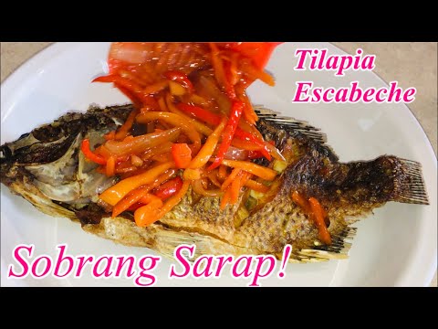 ESCABECHE TILAPIA | SWEET AND SOUR TILAPIA | PAGKAING PINOY | LUTONG PINOY | ESCABECHE RECIPE