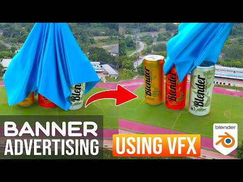 How To Create Brand s CGI Ads Using VFX in Blender Blender VFX Tutorial