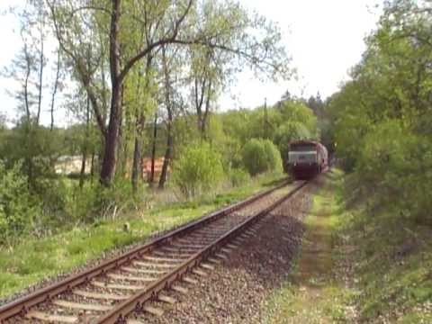 749.006, 749.121 a 749.253 na čele os.9055,9057,9058,9059 - sestřih - 5.5. 2012