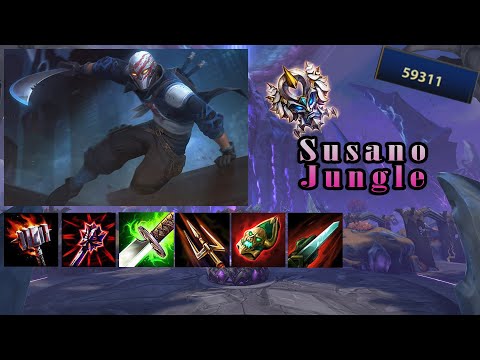 This Full Power Build is INSANE ...(4x my midlaner's damage) Susano Jungle