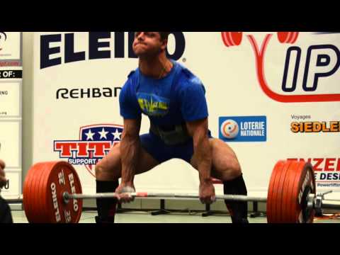 WC Powerlifting 2015 - Sergii Bilyi - 330kg deadlift