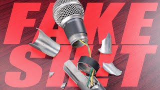 Video thumbnail for Shure SM58 vs.  Klon vs . Alternative! - Die Wish Zerstörung!👺💣 by Tech Boss