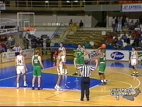 Coppa Italia 1996/'97 Viola Reggio Calabria - Faber Fabriano Basket 88-87