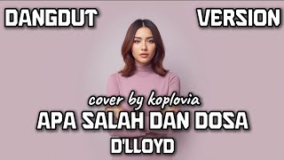 Download lagu D'lloyd - Apa Salah Dan Dosaku (Koplovia AI Keroncong Cover) mp3