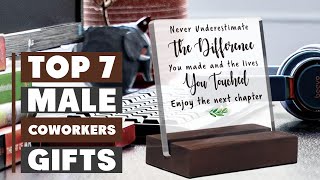 Top 7 Best Gift Ideas for Male Coworkers This Year