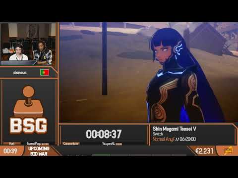 Shin Megami Tensei V | Normal Any% Speedrun by sioneus | BSG Annual 2023