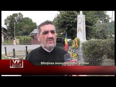 Sfințirea monumentului eroilor
