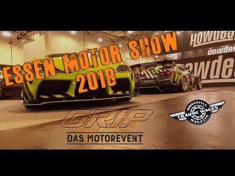 ESSEN MOTOR SHOW 2019 GRIP + Träumewagen Carp0rn + Messeparty